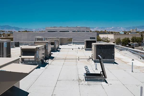 Commercial rooftop HVAC units installed by The Cooling Company, Las Vegas