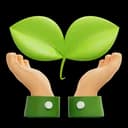 Sustainability icon representing lifecycle assessment