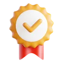 Orange Check icon