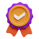 Purple Badge icon