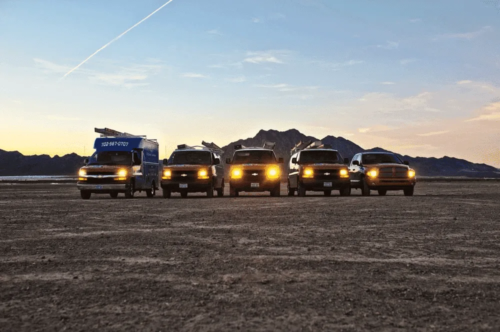 Las Vegas service areas map