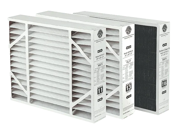 HVAC air filtration system components